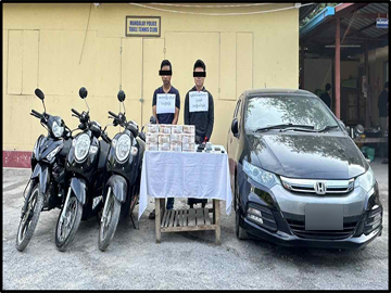 ချမ်းမြသာစည်မြို့နယ်၌ ဆရာဝန် တစ်ဦးအား ပြန်ပေးဆွဲ၍ ခြောက်လှန့်ငွေတောင်းခံရာမှ အဆိုပါ ဆရာဝန်သေဆုံးသွားပြီး တရားခံအမျိုးသား နှစ်ဦးအား သက်သေခံပစ္စည်းများနှင့်အတူ ဖမ်းဆီးရမိ