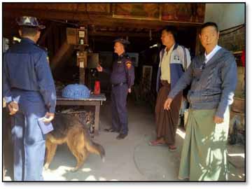 မန္တလေးတိုင်းဒေသကြီး၊ ညောင်ဦးခရိုင်၊ ကျောက်ပန်းတောင်းမြို့၊ စံပြရပ်ကွက်ရှိ အိမ်ထောင်စုများနှင့် စက်သုံးဆီဆိုင်များတွင် မီးဘေးလုံခြုံရေးအတွက် စစ်ဆေးအကြံပေးခြင်း ဆောင်ရွက်မှု
