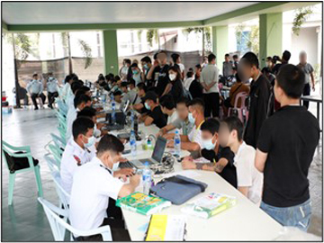မြန်မာနိုင်ငံအတွင်းသို့ တရားမဝင် ဝင်ရောက်လာသည့် ပြည်ပနိုင်ငံသား ၂၅၀ ဦး ထပ်မံစစ်ဆေး ဖော်ထုတ်ထိန်းသိမ်း