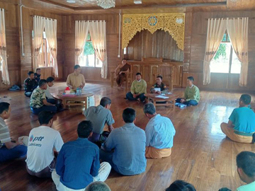 ရှမ်းပြည်နယ်၊ လင်းခေးခရိုင်၊ လင်းခေးမြို့နယ်ပြည်သူ့လုံခြုံရေးနှင့် အကြမ်းဖက်နှိမ်နင်းရေးတပ်ဖွဲ့ဝင်များအား စိစစ်ရေးဆောင်ရွက်နေမှုအခြေအနေအား ကြည့်ရှုစစ်ဆေး 