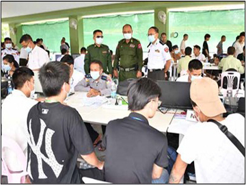  မြန်မာနိုင်ငံအတွင်းသို့ တရားမဝင် ဝင်ရောက်လာသည့် ပြည်ပနိုင်ငံသား ၂၀၆ ဦးအား ပြည်နှင်လွှဲပြောင်း ပေးအပ်နိုင်ခဲ့ပြီး ၂၃၈ ဦး ထပ်မံစစ်ဆေး ဖော်ထုတ်ထိန်းသိမ်း