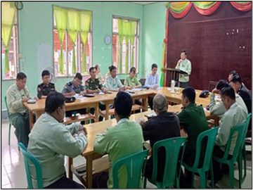 မွန်ပြည်နယ်၊ သံဖြူဇရပ်မြို့နယ်အထွေထွေအုပ်ချုပ်ရေးဦးစီးဌာနရုံး၊ အစည်းအဝေးခန်းမ၌ ၂၀၂၅-၂၀၂၆ ဘဏ္ဍာရေးနှစ်၊ ဒေသန္တရစီမံကိန်းတာဝန်ပေးအပ်ပွဲအခမ်းအနား ကျင်းပ