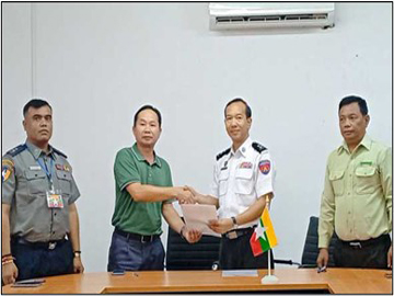 အွန်လိုင်းလိမ်လည်မှု (Telecom Fraud) နှင့် ဒုစရိုက်မှုလုပ်ငန်းများတွင် ဆက်စပ်ပါဝင်ခဲ့သည့် လာအိုနိုင်ငံသား တစ်ဦးအား သက်ဆိုင်ရာနိုင်ငံသို့ ထပ်မံပြည်နှင်လွှဲပြောင်းပေးအပ် 