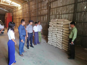 ရန်ကုန်တိုင်းဒေသကြီး၊ သင်္ဃန်းကျွန်းခရိုင်၊ သင်္ဃန်းကျွန်းမြို့နယ်အတွင်းရှိ ဆောက်လုပ်ရေးလုပ်ငန်းသုံးပစ္စည်းဆိုင်များအား သတ်မှတ်ဈေးနှုန်းအတိုင်း ရောင်းချမှုရှိ/မရှိ ကွင်းဆင်းစစ်ဆေး