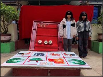 ရှမ်းပြည်နယ်(မြောက်ပိုင်း)၊ မူဆယ်မြို့နယ်၌ ခြောက်ကောင်ဂျင် လောင်းကစားပြုလုပ်နေသူ အမျိုးသမီး နှစ်ဦးအား ဖမ်းဆီးအရေးယူ