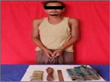 ကရင်ပြည်နယ်၊ ကော့ကရိတ်မြို့နယ်၌ ဓားဦးချွန်ကိုင်ဆောင်သူ အမျိုးသား တစ်ဦးအား ဖမ်းဆီးအရေးယူ