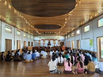 ရှမ်းပြည်နယ်၊ မိုင်းပန်မြို့နယ်၊ ကုန်းပင်းဘုန်းတော်ကြီးကျောင်း၌ သာမဏေများ ပရိယတ္တိနွေရာသီသင်တန်းဆင်းပွဲအခမ်းအနား ကျင်းပ