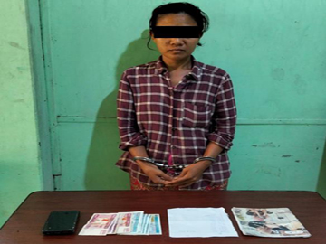 ရန်ကုန်တိုင်းဒေသကြီး၊ မှော်ဘီမြို့နယ်၌ နှစ်လုံး/သုံးလုံးထီ လောင်းကစားပြုလုပ်သူ အမျိုးသမီး တစ်ဦးအား ဖမ်းဆီးအရေးယူ