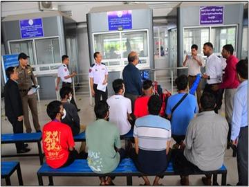 မြန်မာနိုင်ငံအတွင်းသို့ နယ်စပ်လမ်းကြောင်းများမှတစ်ဆင့် တရားမဝင် ဝင်ရောက်လာသည့် ပြည်ပနိုင်ငံသား ၂၂ ဦးအား သက်ဆိုင်ရာနိုင်ငံများသို့ ပြည်နှင်လွှဲပြောင်းပေးအပ်ခဲ့ပြီး ပြည်ပနိုင်ငံသား ၂၃ ဦးအား ထပ်မံစစ်ဆေး ဖော်ထုတ်ထိန်းသိမ်း